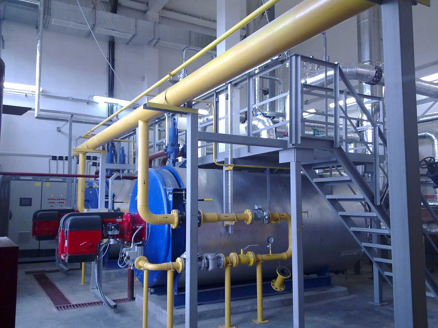 Конструкция оборудования газовых котельных