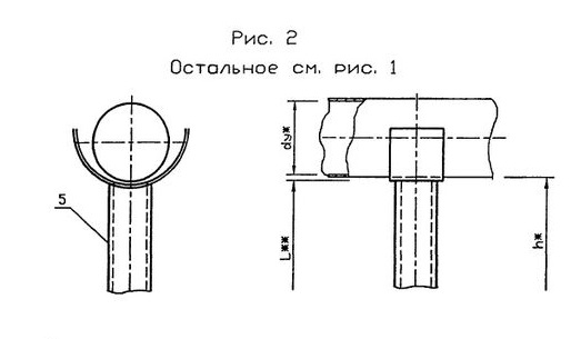 Чертеж опоры УКГ-11